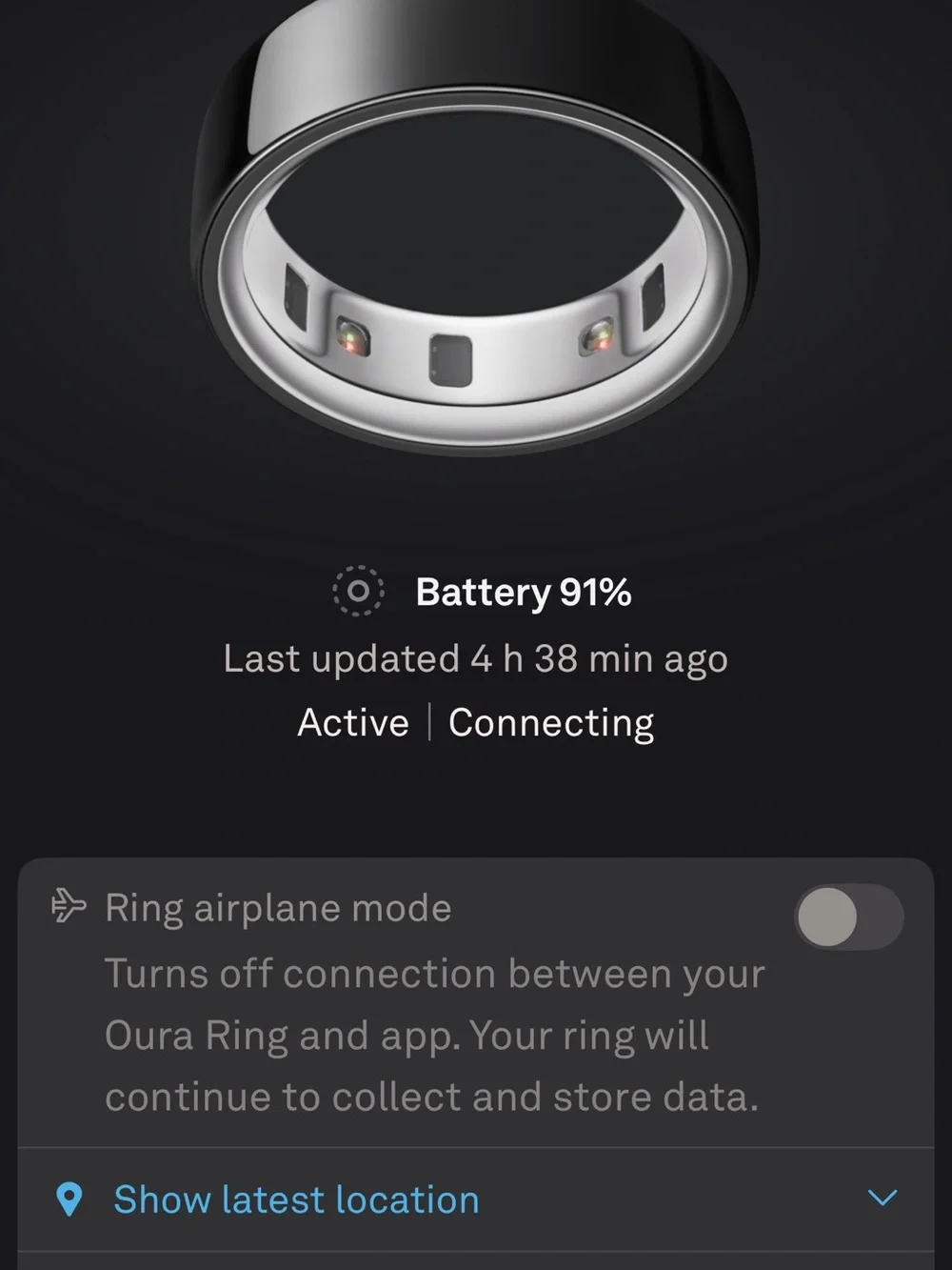 Oura Ring 4 Black